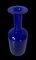 Blaue Vase von Otto Brauer von Holmegaard 2