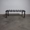 Artisan Industrial Chain Link Iron Coffee Table, Belgium, 1970s 2