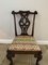 Antique Irish Victorian Chippendale Style Mahogany Dining Chairs, 1880, Set of 6 9