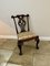 Antique Irish Victorian Chippendale Style Mahogany Dining Chairs, 1880, Set of 6 11