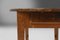 French Round Side Table in Oak with Blue Top, 1850s, Image 6