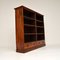 Large Antique Victorian Open Bookcase, 1860s, Image 4