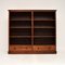 Large Antique Victorian Open Bookcase, 1860s, Image 3