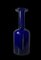 Blaue Vase von Otto Brauer für Holmegaard 1