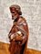 Niederländischer Künstler, Handgeschnitzte Heilige Statue des Evangelisten Marcus, 17. Jh., Eiche 20