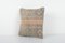 Turkish Square Oushak Rug Pillow Cover, 2010s 2