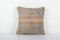 Turkish Square Oushak Rug Pillow Cover, 2010s 1
