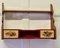 Folk Art Wall Shelf with Drawers, 1890s 5