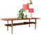 Danish Coffee Table in Teak with Newspaper Shelf and Scalloped Edges, 1960s 10