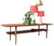 Danish Coffee Table in Teak with Newspaper Shelf and Scalloped Edges, 1960s, Image 10