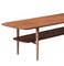 Danish Coffee Table in Teak with Newspaper Shelf and Scalloped Edges, 1960s, Image 12