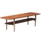 Danish Coffee Table in Teak with Newspaper Shelf and Scalloped Edges, 1960s, Image 1