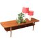Danish Coffee Table in Teak with Newspaper Shelf and Scalloped Edges, 1960s 9