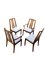 Mid-Century Teak Dining Chairs, Set of 4 1