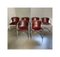 Vintage Metaform Dining Chairs in Tubular Frame and Leather, 1960s, Set of 6 3