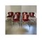 Vintage Metaform Dining Chairs in Tubular Frame and Leather, 1960s, Set of 6, Image 3