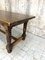 Dark Stained Oak Dining Table 4