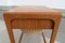 Danish Sewing Table in Teak, 1960s 9