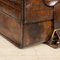 Antique 19th Century Victorian Leather Suitcase with Painted Crest, 1850s, Image 10