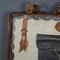 Antique 19th Century Victorian Leather Suitcase with Painted Crest, 1850s, Image 18