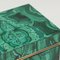 Antique 19th Century Victorian Malachite & Brass Box, 1890s 4