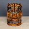 Antikes viktorianisches Holz of Life Bulldog Tabakglas, 19. Jh., 1890er 18