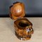 Antique 19th Century Victorian Wood of Life Bulldog Tobacco Jar, 1890s, Image 13