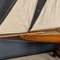 Large 20th Century English Made Wooden Pond Yacht, 1930s 28