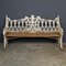 Antique 19th Century Victorian Cast Iron & Wood Garden Bench, 1890s 34