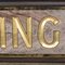 Antique Victorian Mirrored Outfitting Sign from Harris Tweed, 1900s 18