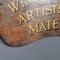 Antique 20th Century Winsor & Newton Paint Palette Advertising Sign, 1920s 10