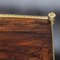 Antique 19th Century Rosewood & Brass 3-Tier Shelves, 1820s, Set of 2 2