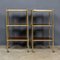 Antique 19th Century Rosewood & Brass 3-Tier Shelves, 1820s, Set of 2 17