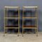 Antique 19th Century Rosewood & Brass 3-Tier Shelves, 1820s, Set of 2 18