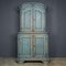 19th Century French Blue Painted Pine Wood Cupboard, 1880s 39