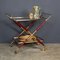 Italian Brass and Redwood Drinks Trolley in the style of Cesare Lacca, 1960s 15