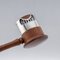 Silver-Mounted Auctioneer's Gavel, London, England, 1989, Set of 2 12