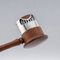 Silver-Mounted Auctioneer's Gavel, London, England, 1989, Set of 2, Image 12