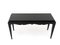 Vintage Italian Black Lacquered Oak Bench, 1930s 4