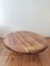 Mesa de centro de madera trípode oval, Imagen 4