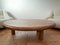 Oval Tripod Wooden Coffee Table 1