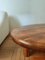 Tavolino da caffè ovale in legno con treppiede, Immagine 7