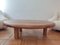 Tavolino da caffè ovale in legno con treppiede, Immagine 9