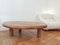 Tavolino da caffè ovale in legno con treppiede, Immagine 5
