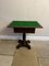 Antique Victorian Mahogany Freestanding Games Table, 1860, Image 7
