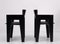 Leather and Wood Dining Chairs by Arnold Merckx for Arco, 1980s, Set of 6, Image 2