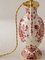 Vintage Delft Red Table Lamp from Regina, 1930s, Image 3