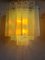 Lampade da parete vintage di Carlo Nason per Mazzega, 1979, set di 2, Immagine 5