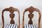 Dining Chairs in Carved Walnut, Early 19th Century, Set of 4, Image 9