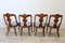 Dining Chairs in Carved Walnut, Early 19th Century, Set of 4 12